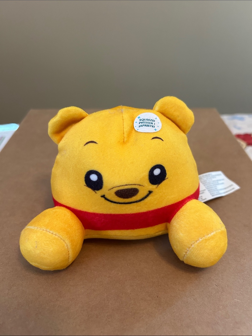Winnie the Pooh Plush Squeeze Toy